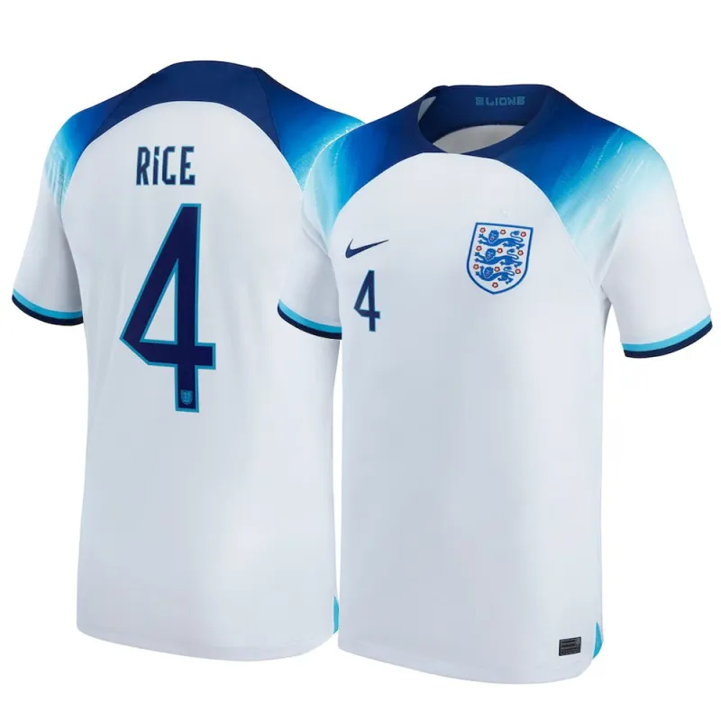 Declan Rice England 4 FIFA World Cup Jersey sold by Jersey House
