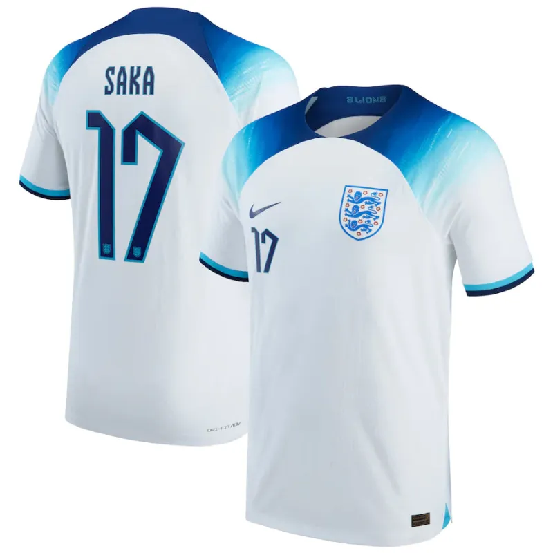 Bukayo Saka England 17 FIFA World Cup Jersey sold by Jersey House