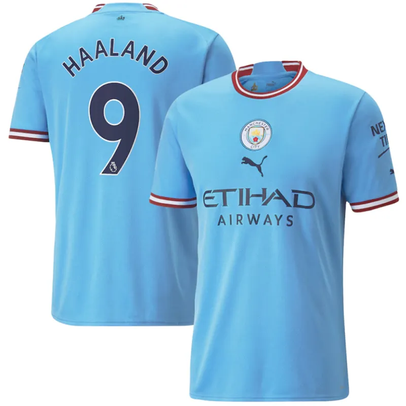 Erling Haaland Manchester City 9 Jersey sold by Jersey House