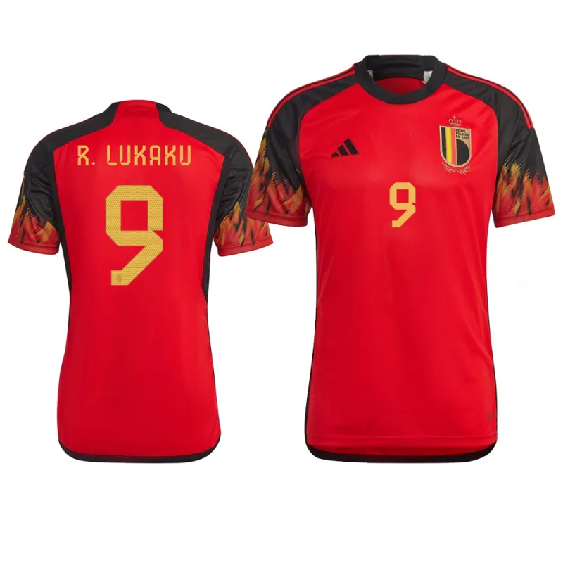 Romelu Lukaku Belgium 9 FIFA World Cup Jersey sold by Jersey House