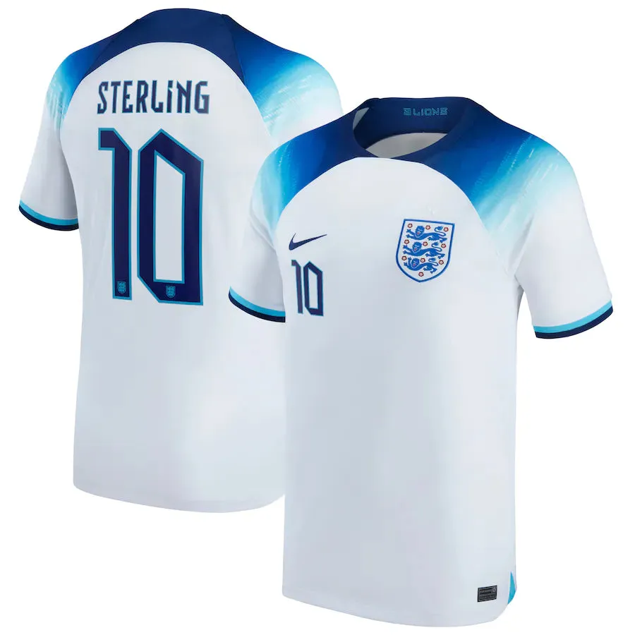 Raheem Sterling England 10 FIFA World Cup Jersey sold by Jersey House