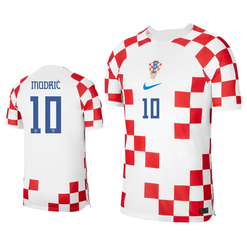 Luka Modrić Croatia 10 FIFA World Cup Jersey sold by Jersey House