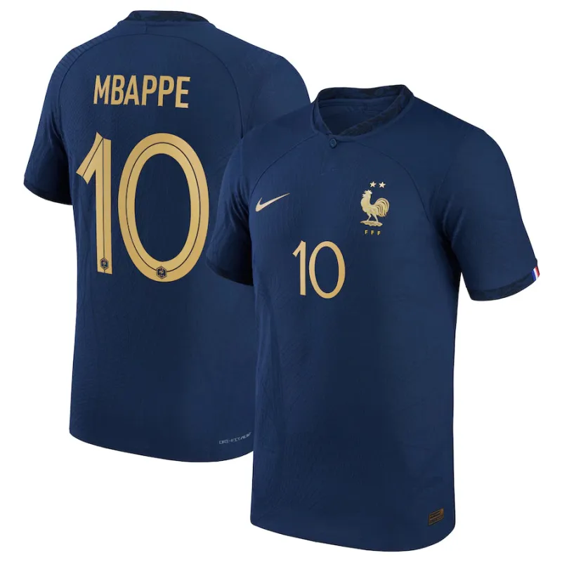 Kylian Mbappé France 10 FIFA World Cup Jersey sold by Jersey House