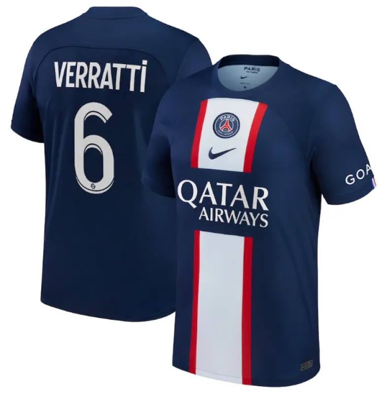 Marco Verratti PSG 6 Jersey sold by Jersey House