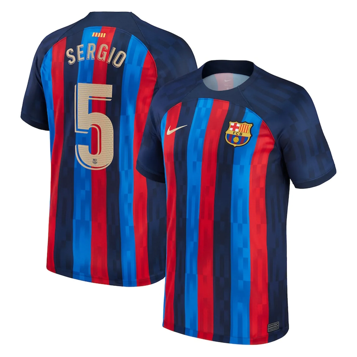 Sergio Busquets Barcelona 5 Jersey sold by Jersey House
