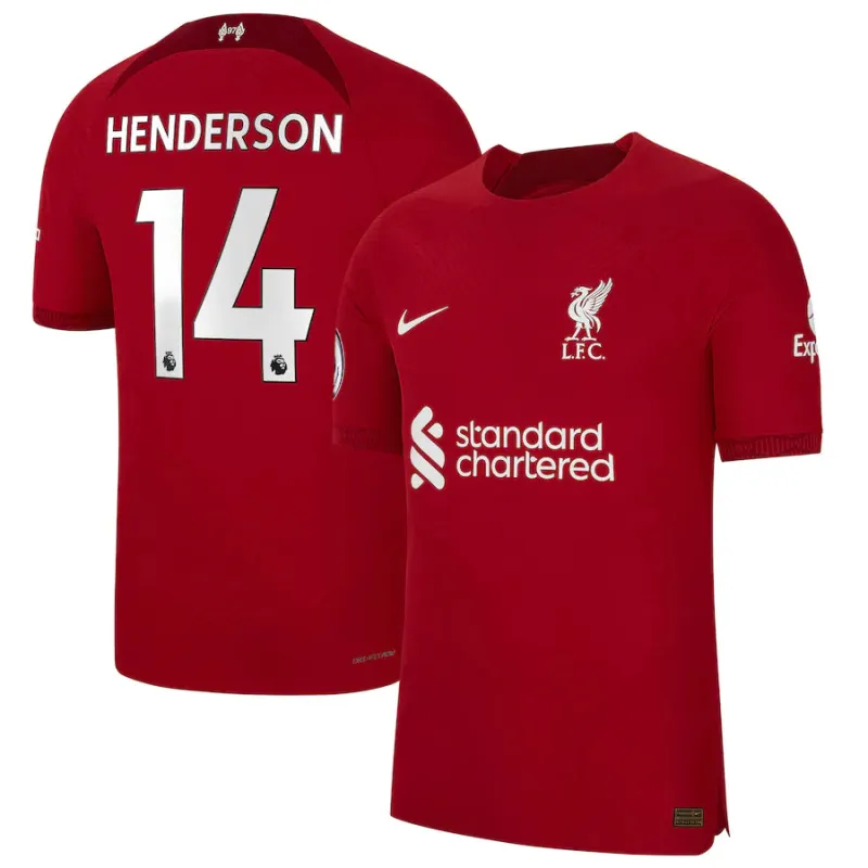 Jordan Henderson Liverpool 14 Jersey sold by Jersey House