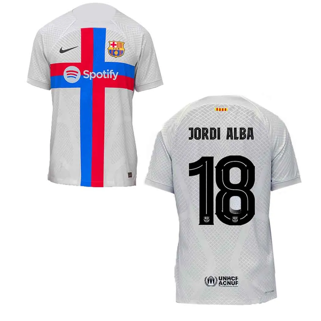 Jordi Alba Barcelona 18 Jersey sold by Jersey House product image thumbnail 3