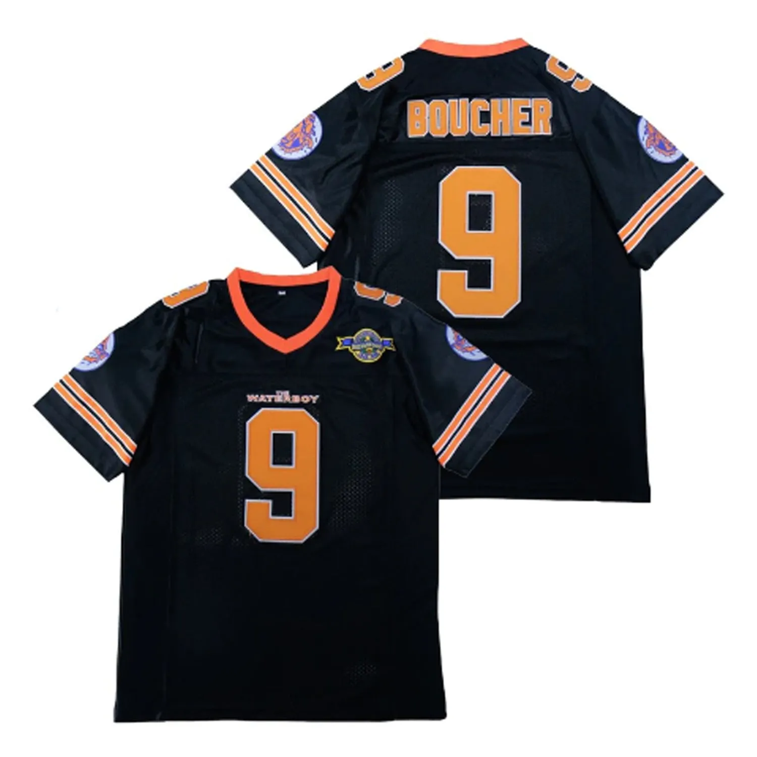 The Waterboy Adam Sandler 'Bobby Boucher' Mud Dogs Football 9 Jersey sold by Jersey House
