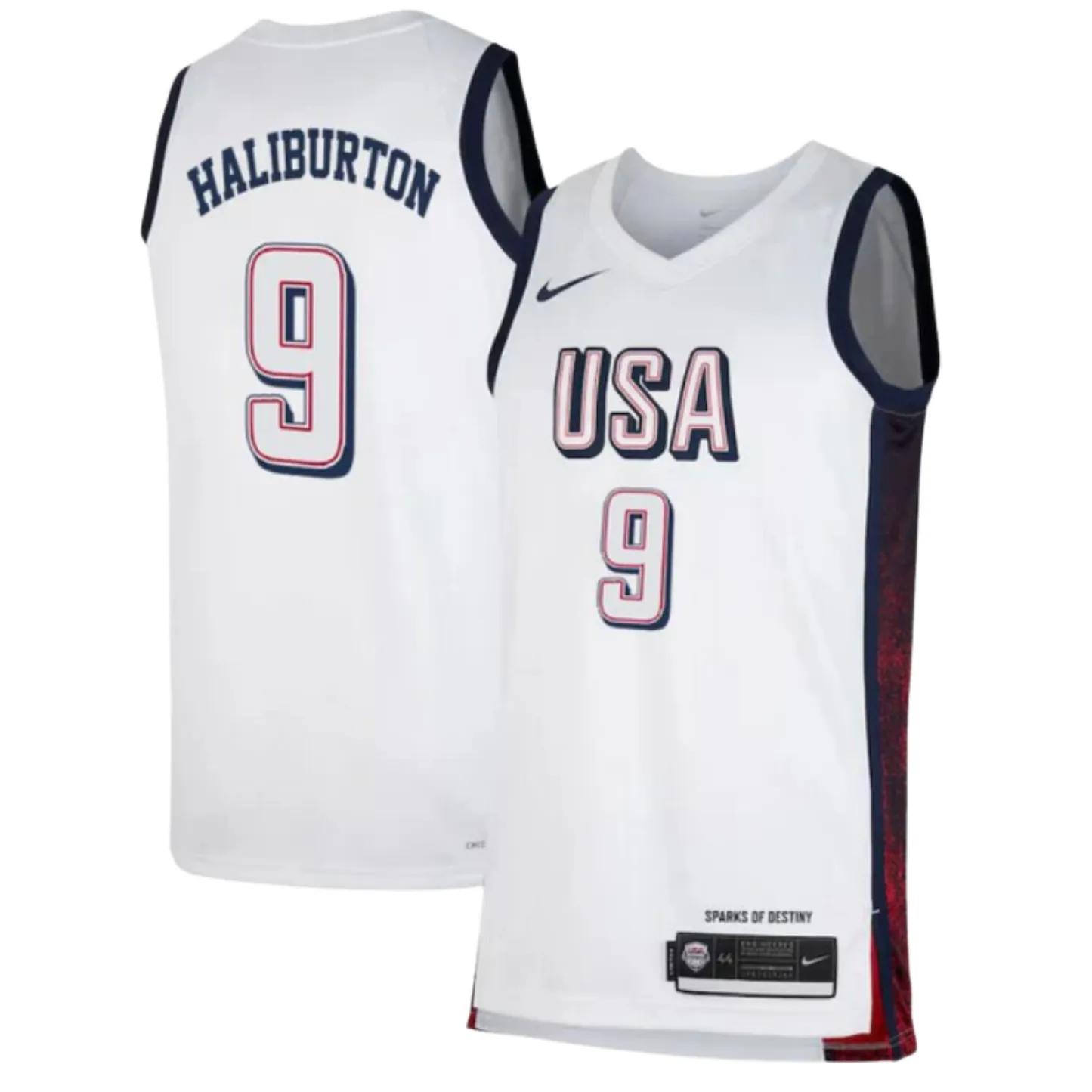 Tyrese Haliburton Team USA 2024 Olympics Jersey sold by Jersey House