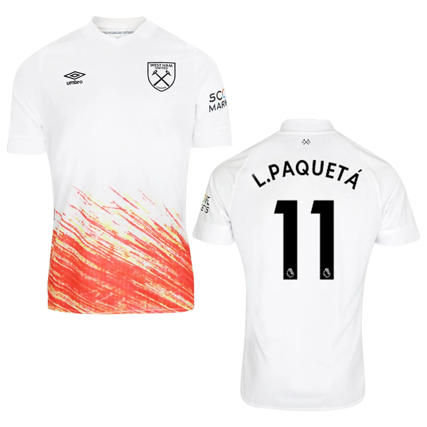 Lucas Paqueta West Ham 11 Jersey sold by Jersey House product image thumbnail 3
