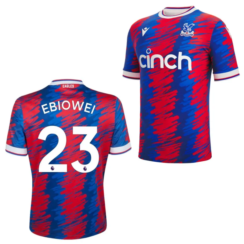 Malcolm Ebiowei Crystal Palace 23 Jersey sold by Jersey House