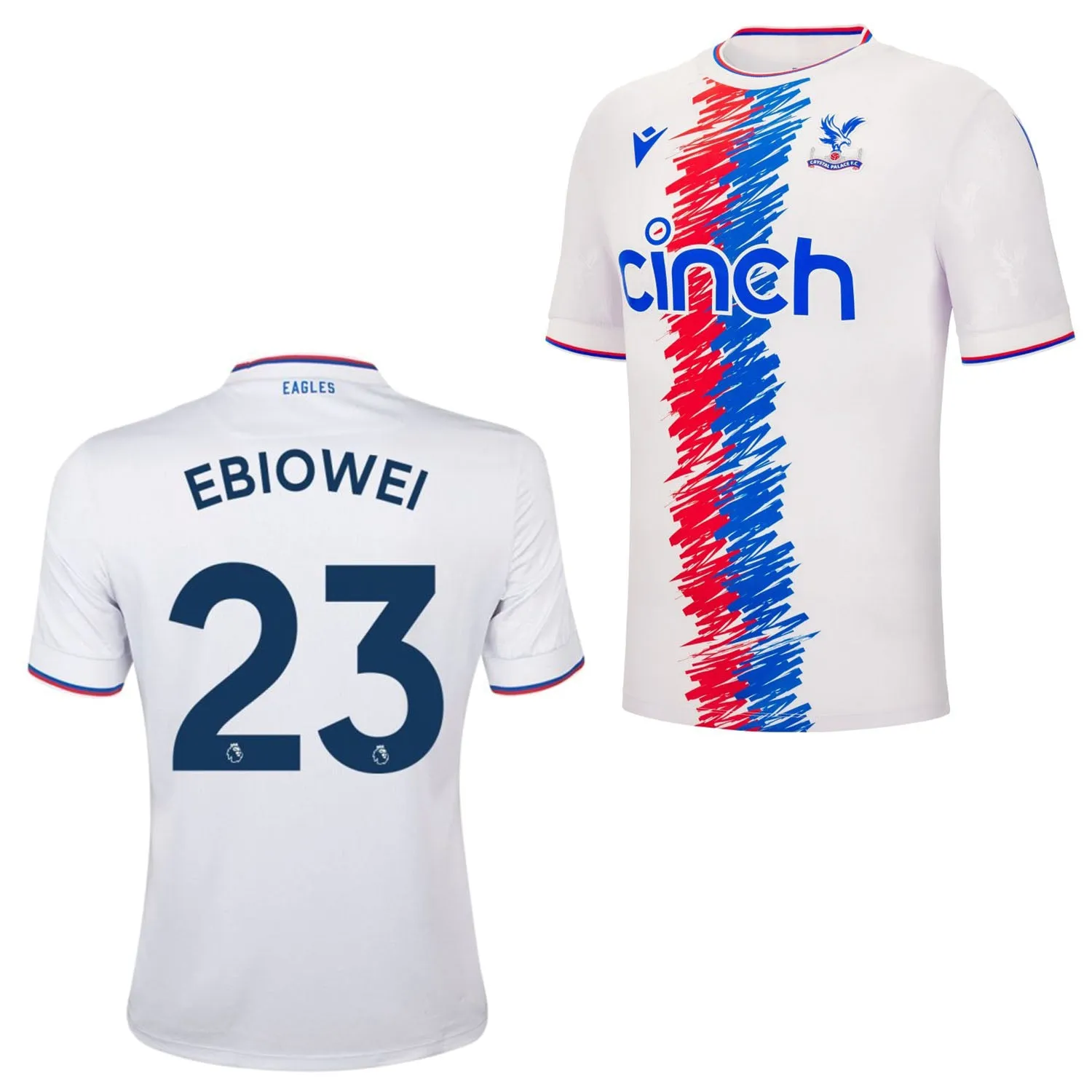 Malcolm Ebiowei Crystal Palace 23 Jersey sold by Jersey House product image thumbnail 2