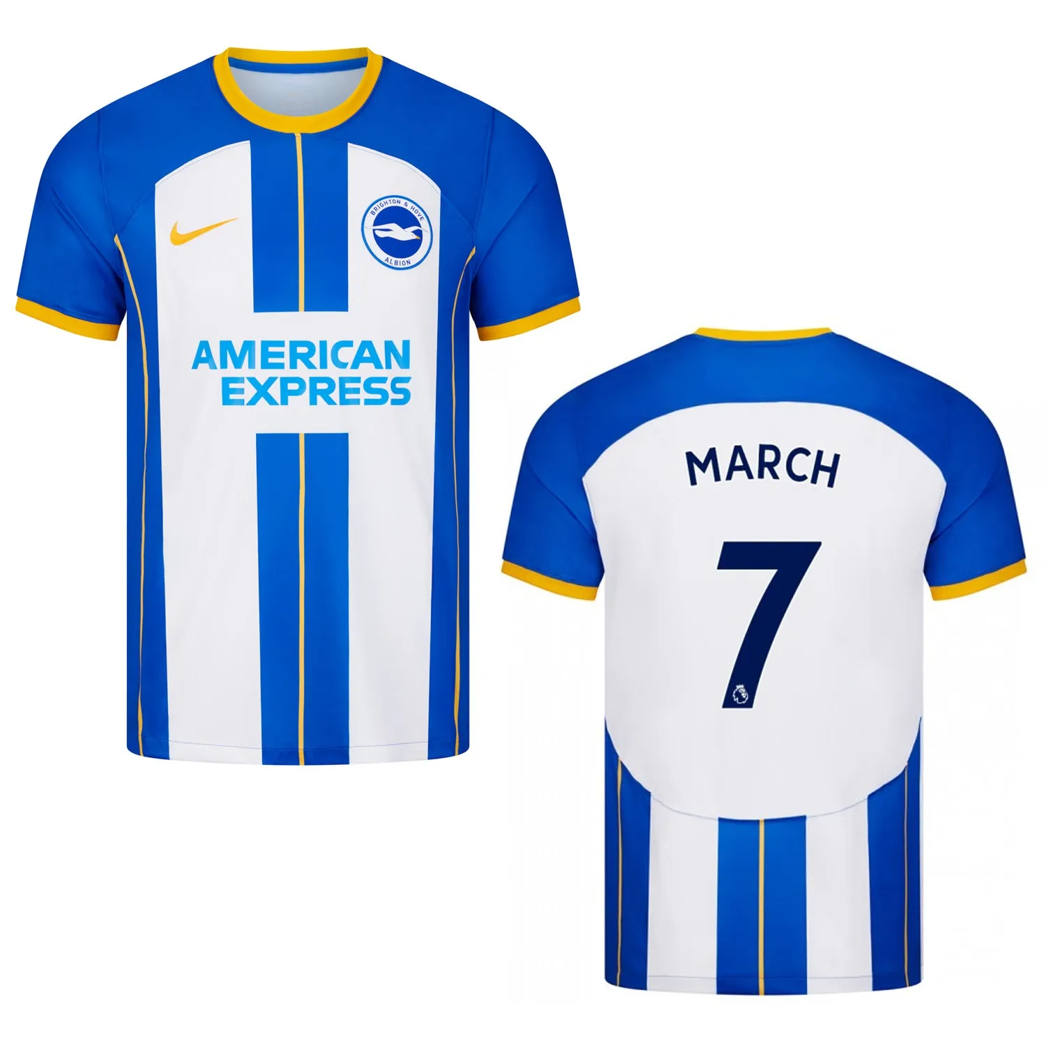 Solly March Brighton 7 Jersey sold by Jersey House