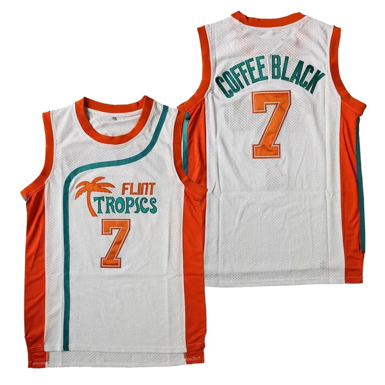 Coffee Black Flint Tropics Semi-Pro Movie Jersey sold by Jersey House