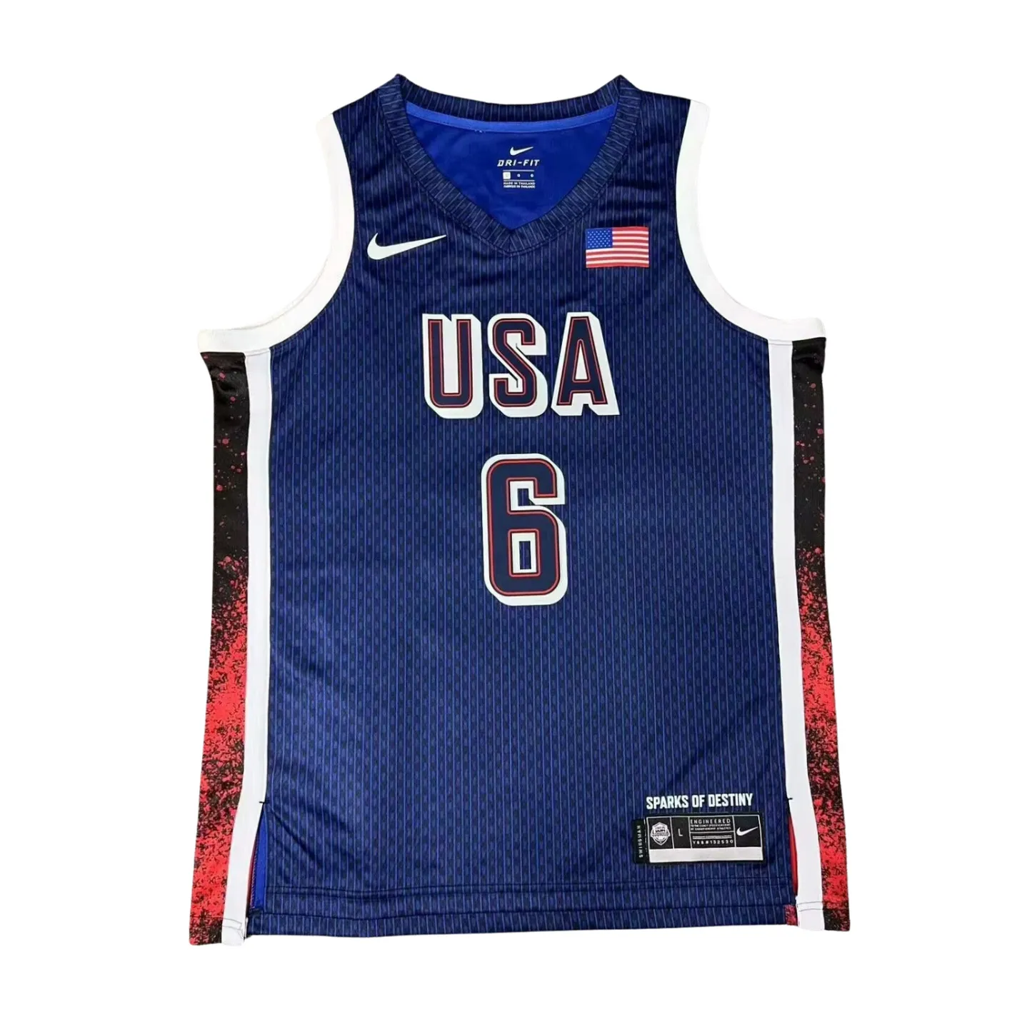 Lebron James Team USA 2024 Olympics Jersey sold by Jersey House product image thumbnail 3