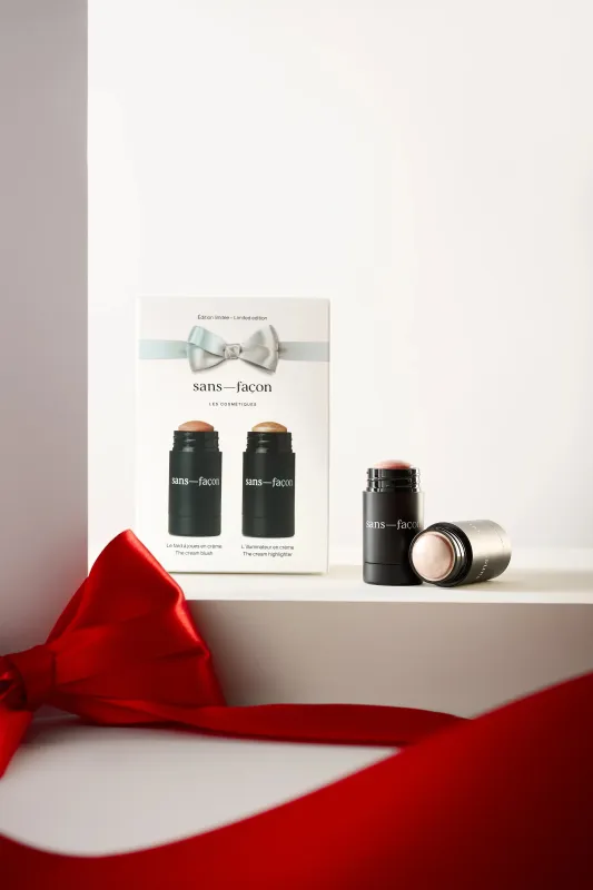 Coffret Fard À Joues & Illuminateur En Crème sold by Boutique Elena