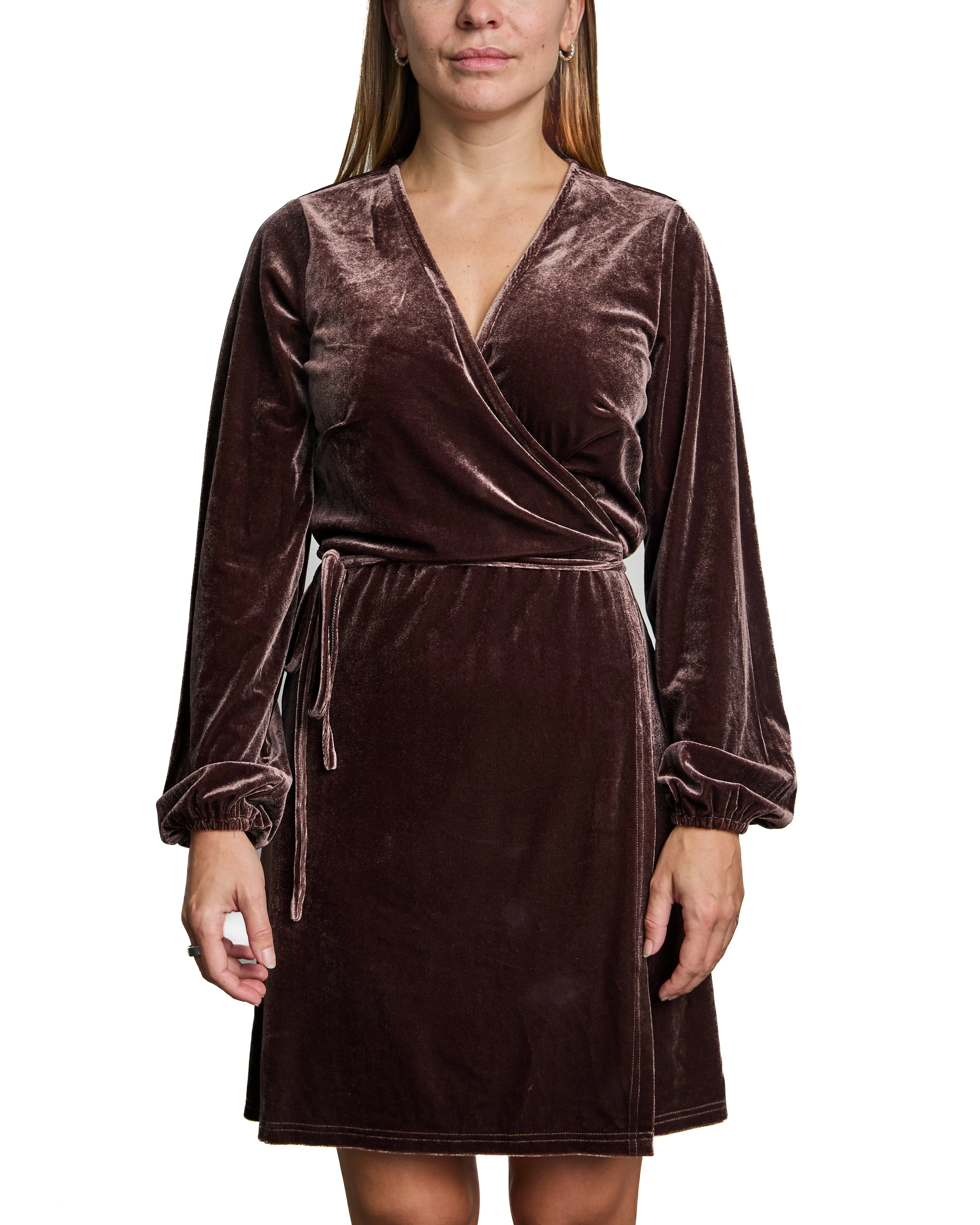 Robe Portefeuille Corine Taupe sold by Boutique Elena product image thumbnail 2
