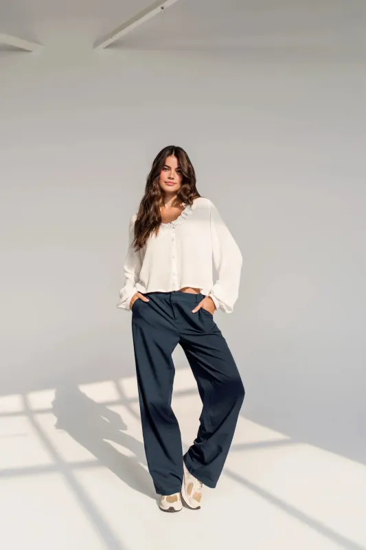 Pantalon Enya Marine sold by Boutique Elena