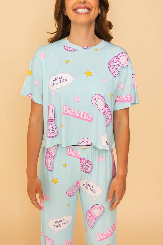 Haut Pyjama Spill The Tea sold by Boutique Elena