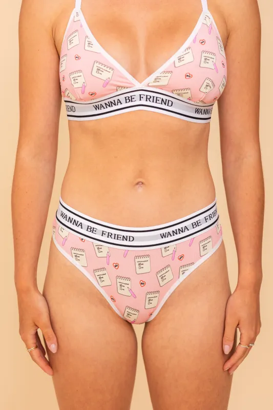 Culotte Brésilienne Wanna Be Friend sold by Boutique Elena