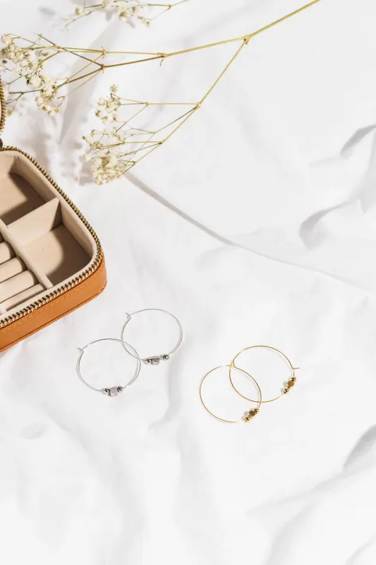 Boucles D'oreilles Créoles Argent sold by Boutique Elena