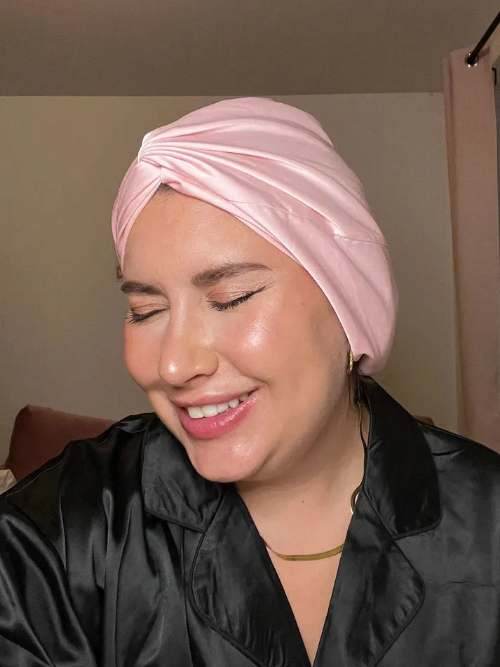 Bonnet En Satin Rose sold by Boutique Elena product image thumbnail 2