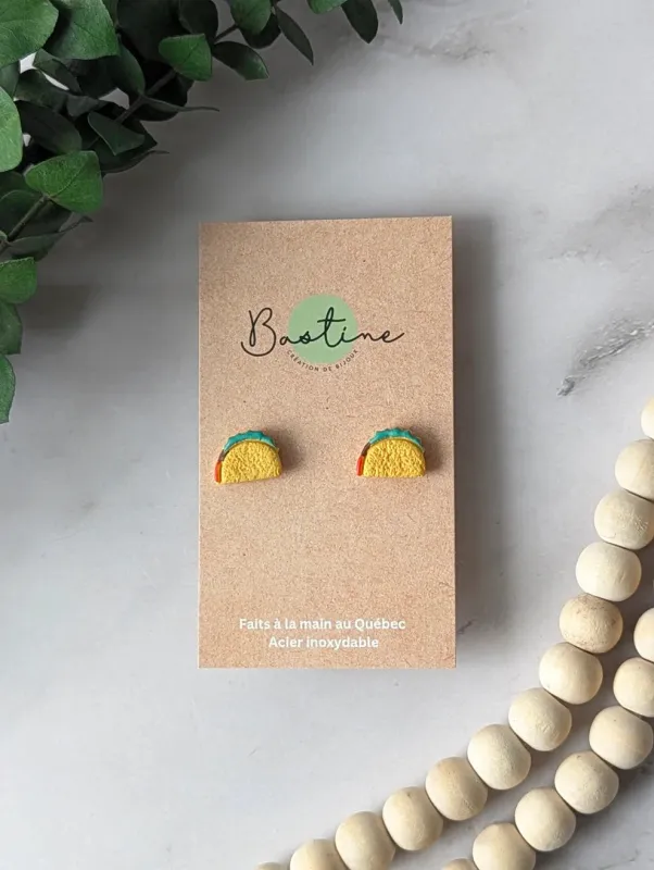 Studs Tacos made by Boutique Elena
