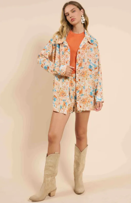 Chemise Boutons Multiples Fleurit sold by Boutique Elena