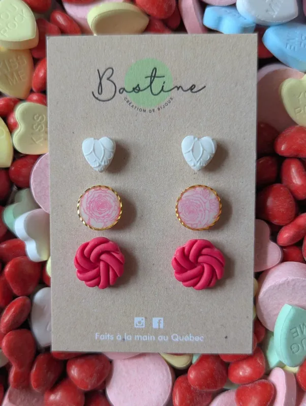 Trio St-Valentin made by Boutique Elena