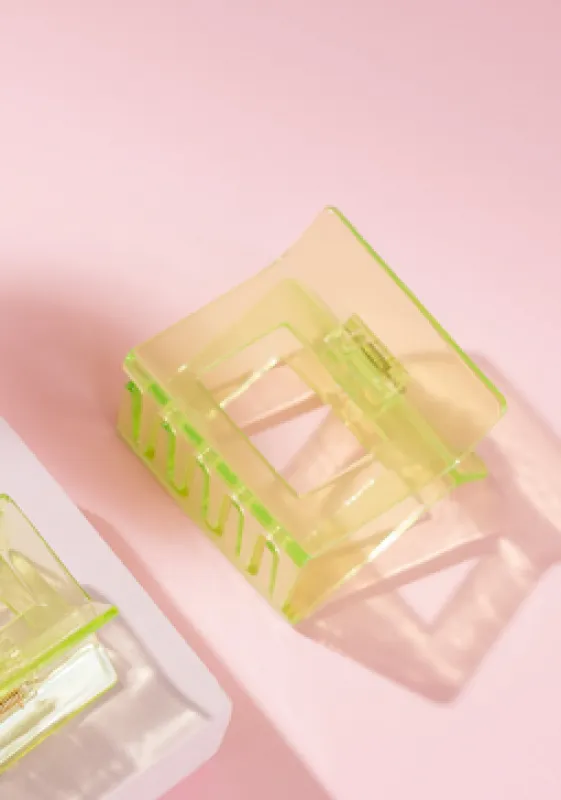 Pince Capsule Fluo Lime Large sold by Boutique Elena