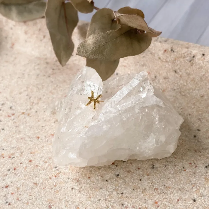 Boucles D'oreilles Astro Poisson sold by Boutique Elena