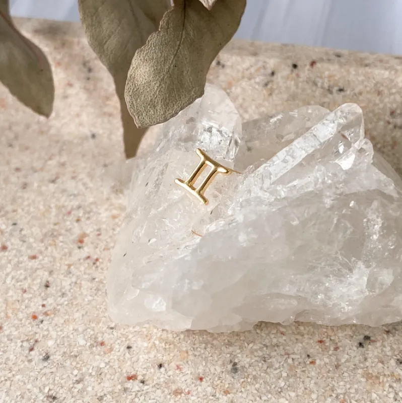 Boucles D'oreilles Astro Gémeaux sold by Boutique Elena