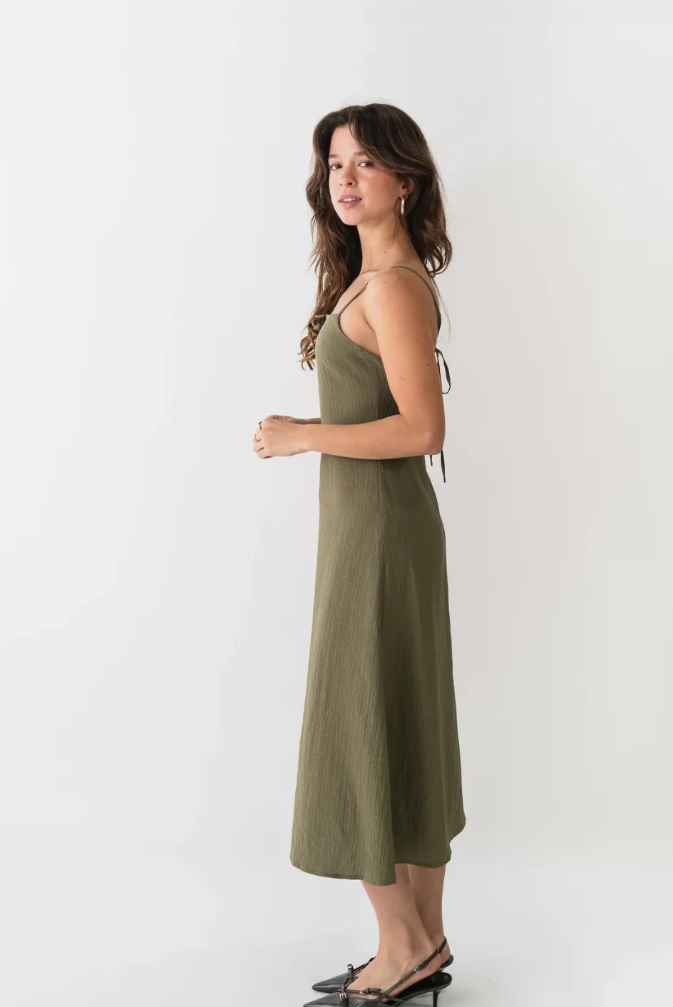 Robe Timeless Kaki sold by Boutique Elena