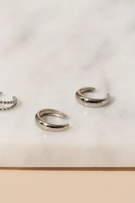 Ear Cuffs Kai Argent sold by Boutique Elena