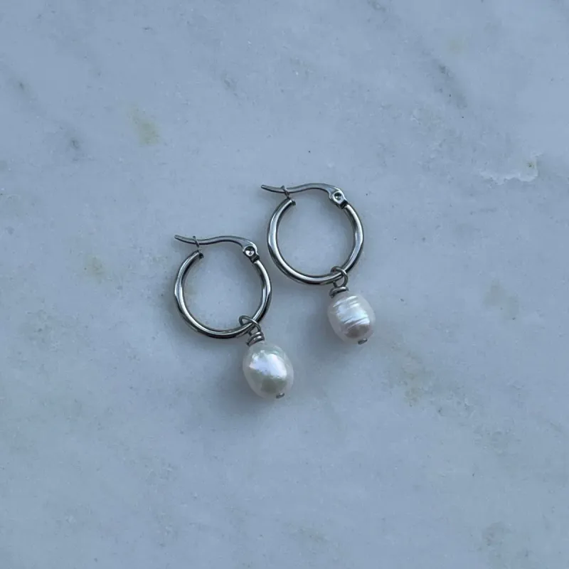 Boucles D'oreilles Mykonos Argent sold by Boutique Elena