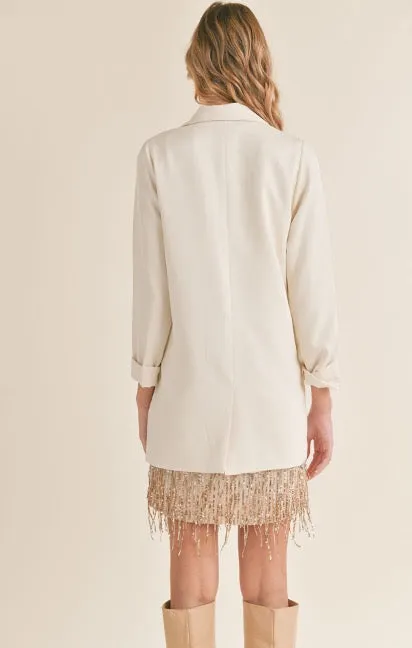 Blazer Carrey Ivory sold by Boutique Elena product image thumbnail 3