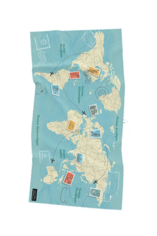 Serviette Microfibre Autour Du Monde XL sold by Boutique Elena