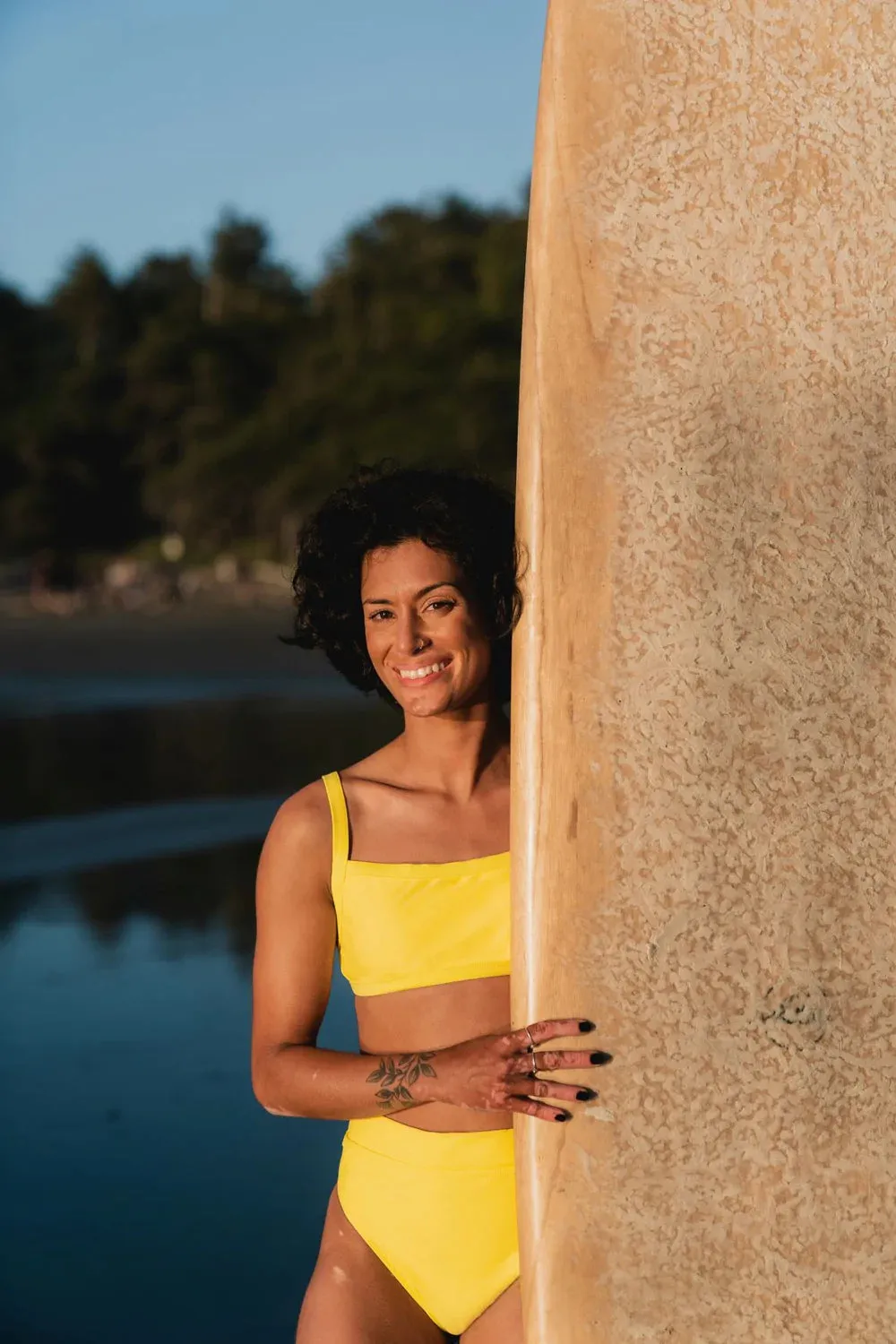 Haut Bikini Cynthia Jaune sold by Boutique Elena