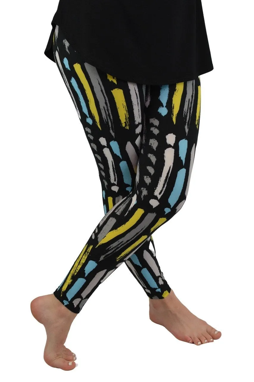 Legging Coups De Peinture sold by Boutique Elena