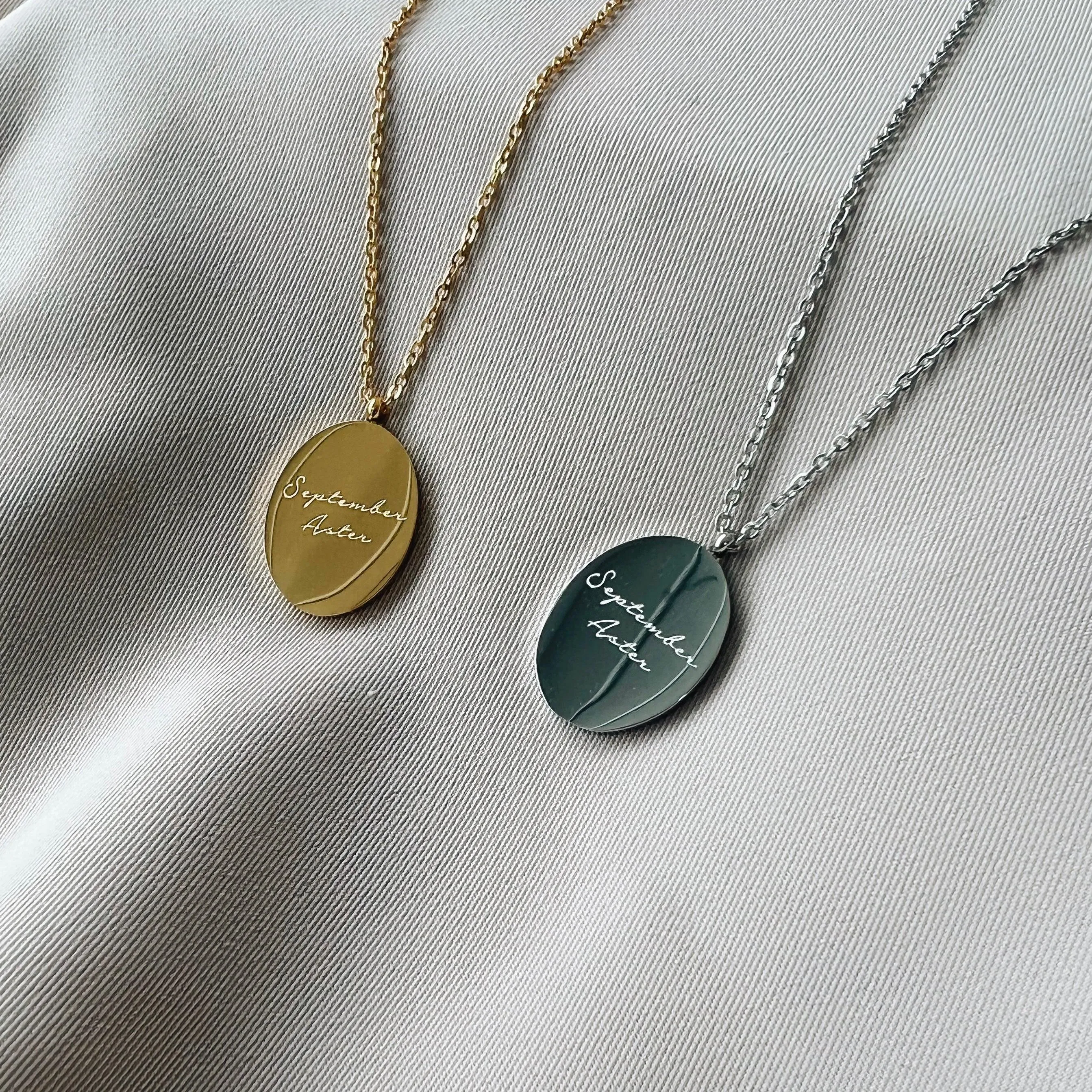 Collier Fleurs De Naissance Argent - Septembre sold by Boutique Elena product image thumbnail 2