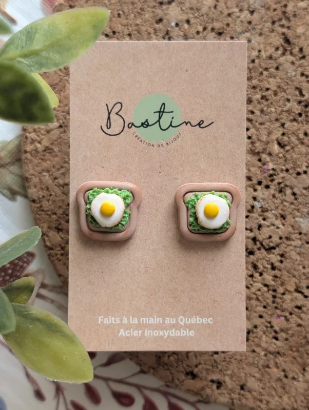 Studs Toasts Avocat made by Boutique Elena