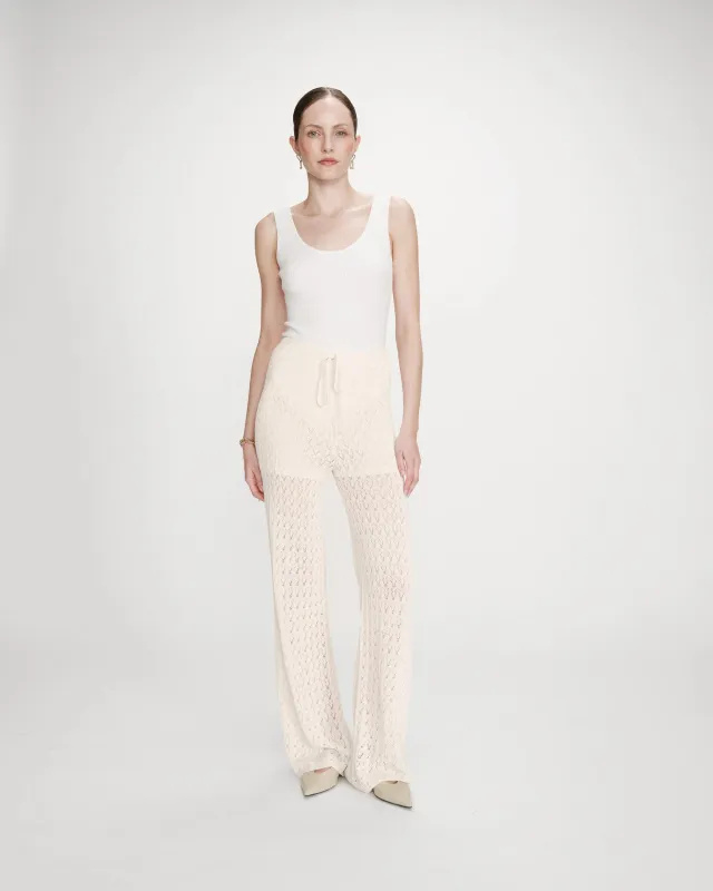 Pantalon Valado Ecru made by Boutique Elena