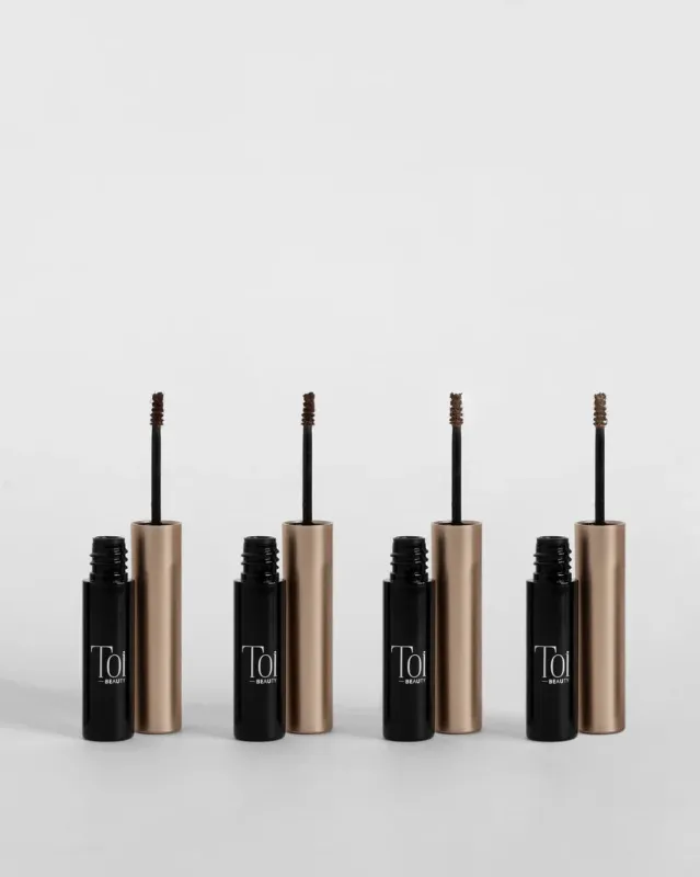 Gel Teinté Pour Les Sourcils Avec Fibres Dark Brown made by Boutique Elena