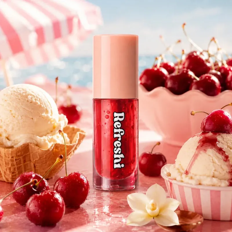 Huile À Lèvres Cherry Vanilla made by Boutique Elena