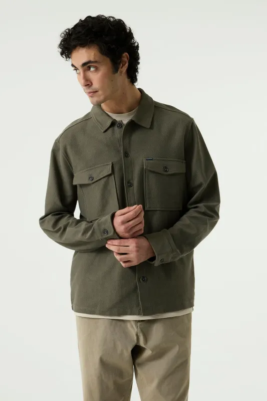 Pull En Polo Vert Olive made by Boutique Elena