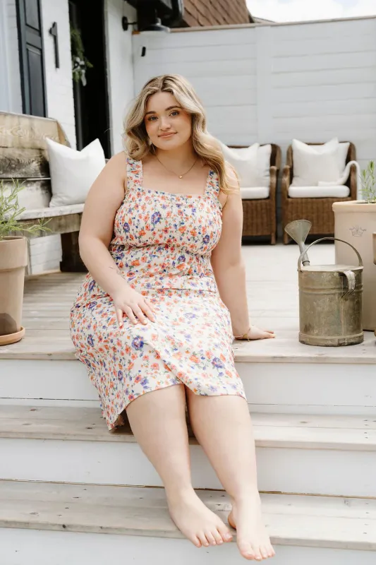 Robe Malibu Fleurs Sauvages made by Boutique Elena