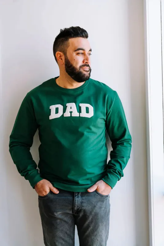 Crewneck DAD vert made by Boutique Elena