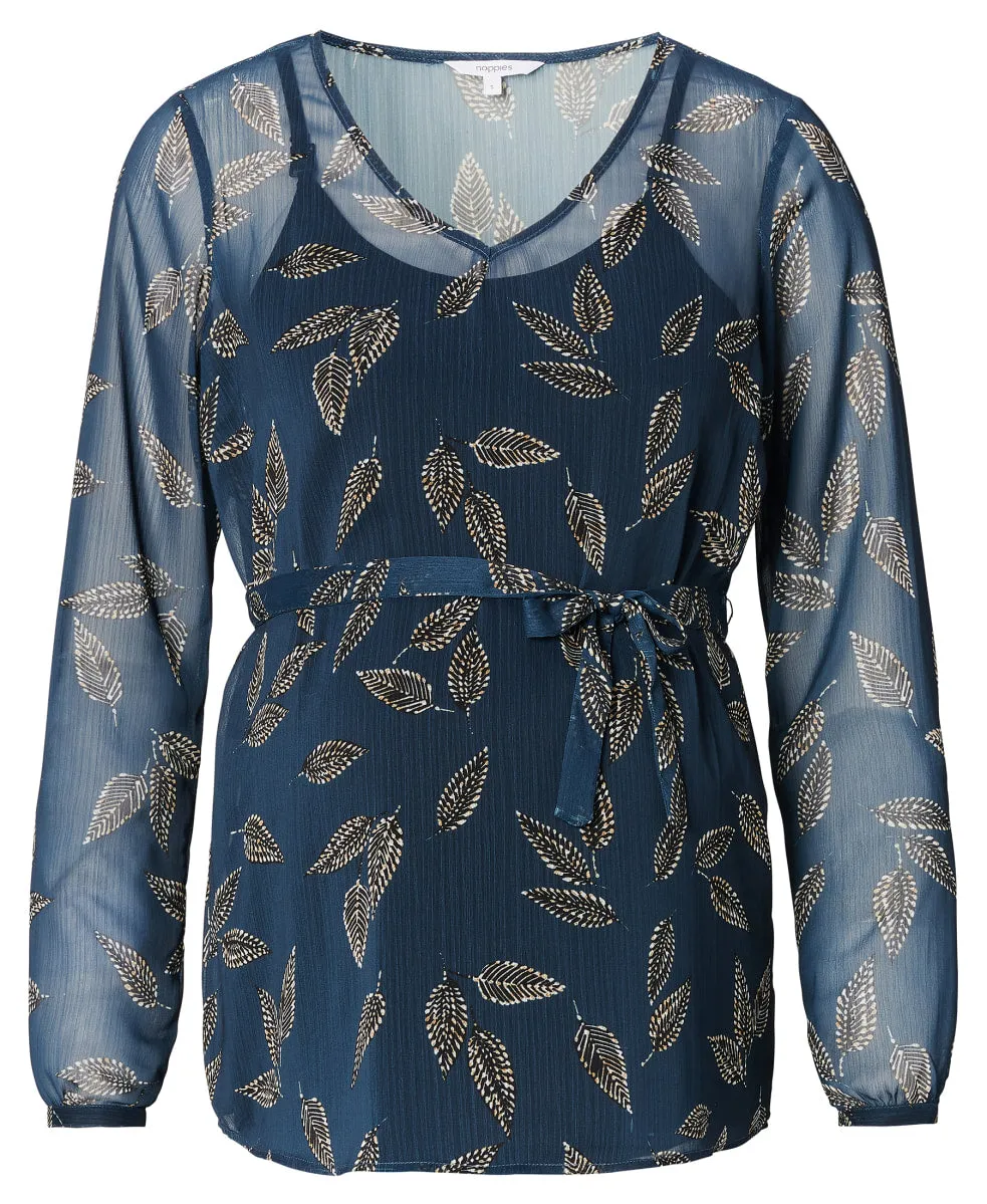 Blouse Jay Bleu Insignia sold by Boutique Elena