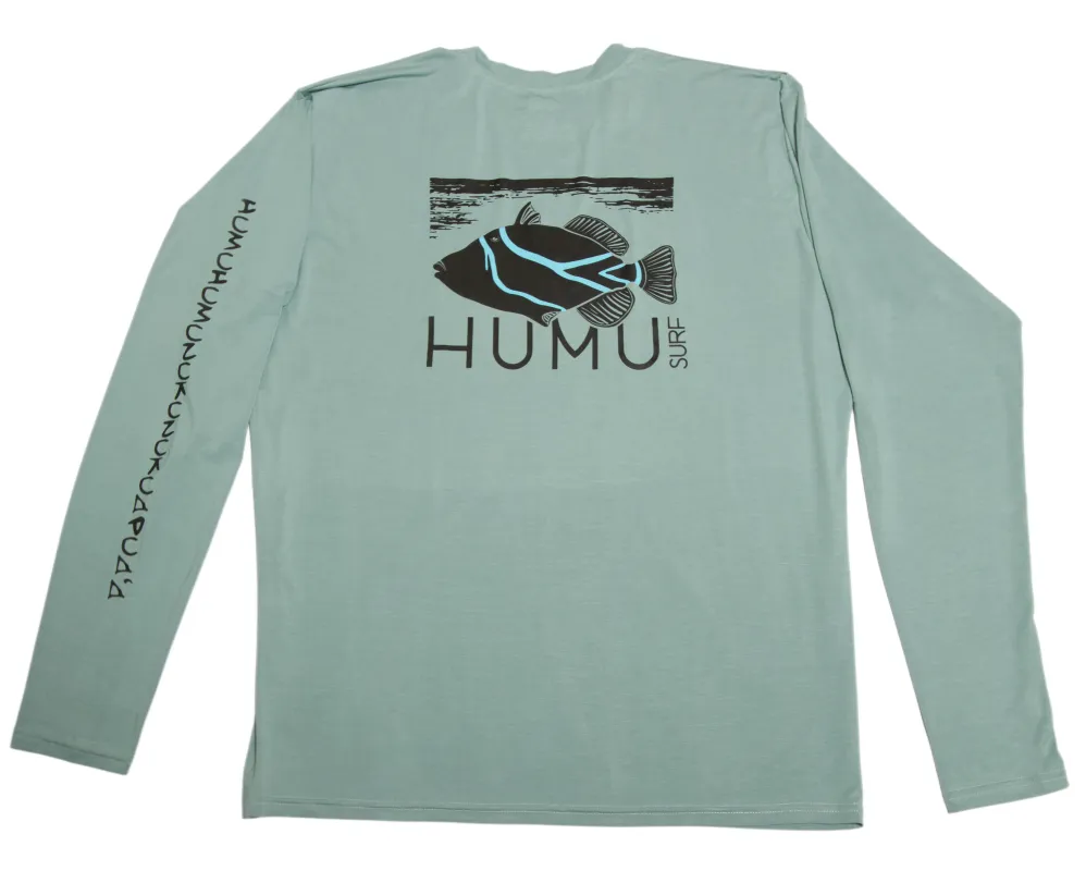 Men's Woody Bamboo Long Sleeve Sunshirt sold by Humu Surf