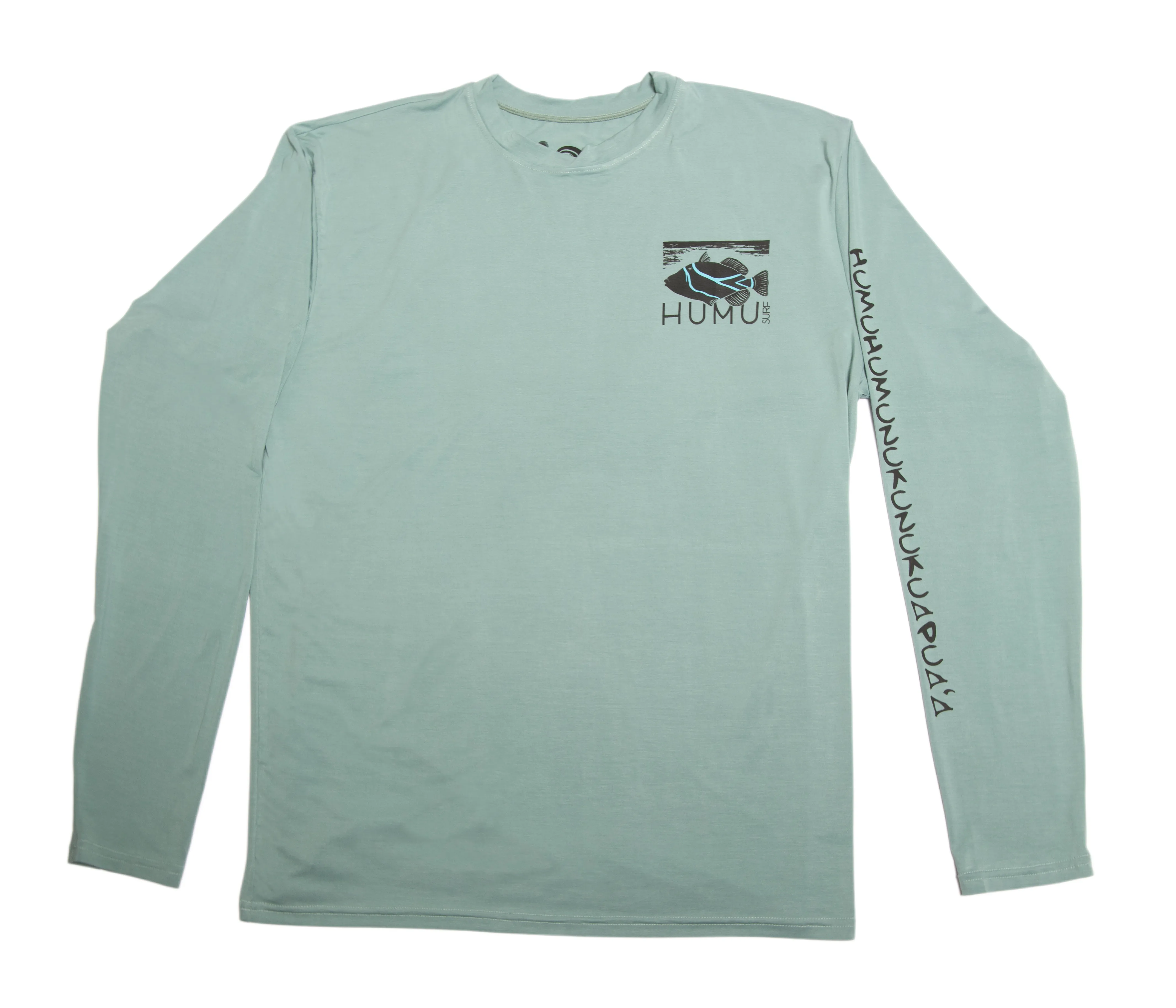 Men's Woody Bamboo Long Sleeve Sunshirt sold by Humu Surf product image thumbnail 2